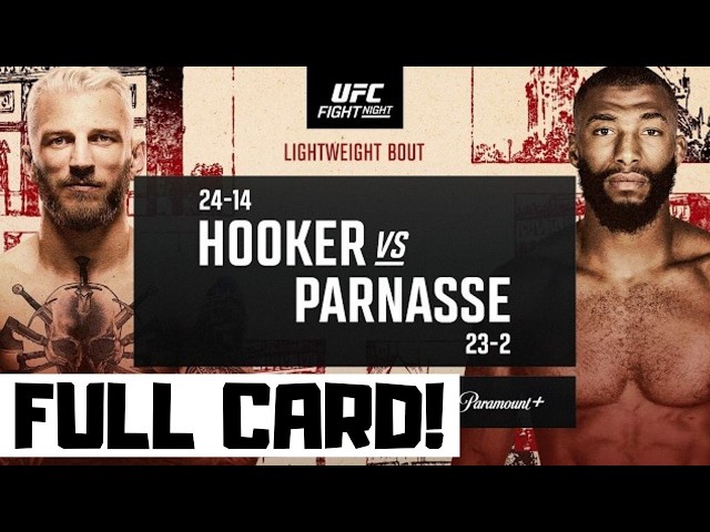 UFC Fight Hooker vs Parnasse Predictions & Full Card Breakdown - UFC Paris Betting Tips