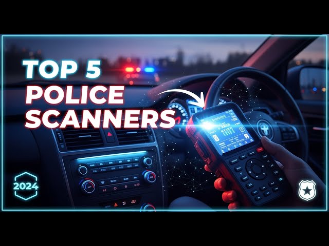 TOP 5 Best Police Scanner for Car 2026 | Stay Informed on Local Emergency Frequencies