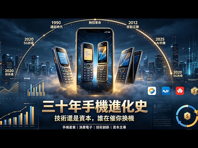 30 Years of Mobile Phone Evolution: Technology or Capital, What's Driving Your Upgrade Cycle? #Mo...