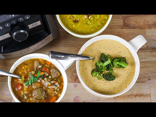 3 Incredibly Unique Vitamix Soup Recipes!