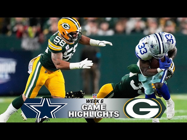 Dallas Cowboys vs Green Bay Packers Game Highlights | 2026 NFL Season Week 6