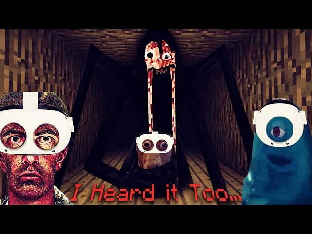 3 Idiots Heard it Too in Minecraft VR...