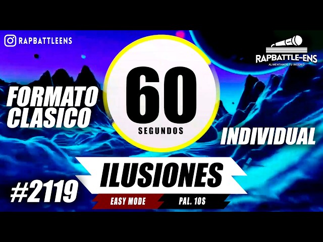 🎤 Formato FMS Individual 🔥 Base de Rap Para Improvisar Con Palabras | ENTRENAMIENTO FMS #2118