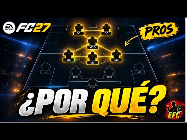 ¿Por qué los PROS usan tanto esta formación en FC27 y la comunidad no?