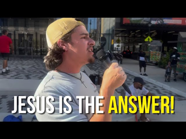 Jesus Is The Answer! Quick Evangelist Message