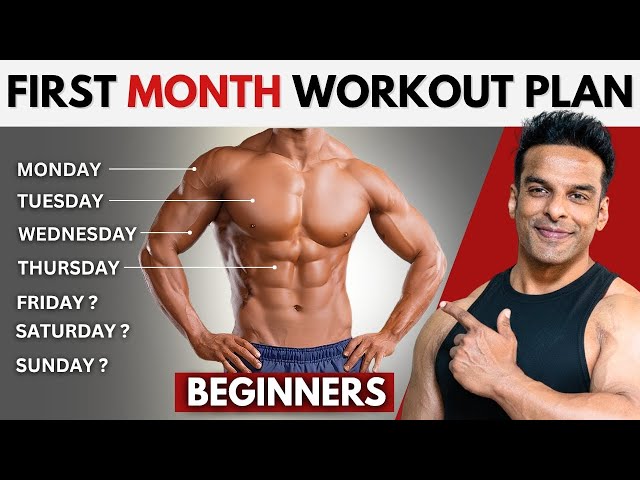 First Month At Gym | Full Month Workout For Beginners | Yatinder Singh