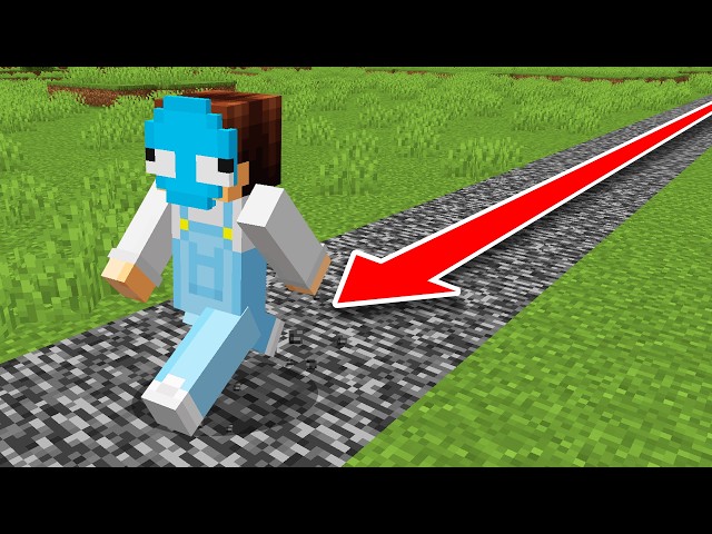Minecraft, But Walking Spawns Bedrock...
