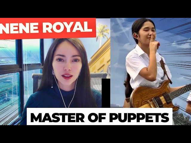 REACTING to Nene Royal - Master of Puppets