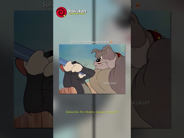 Spike is always there to protect Jerry 😂 #shorts #cartoon