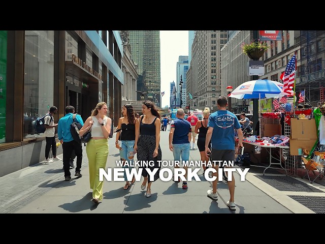 NEW YORK CITY WALKING TOUR MANHATTAN Union Square, 5th Avenue, 23rd Street, 6th Avenue, 34th Street