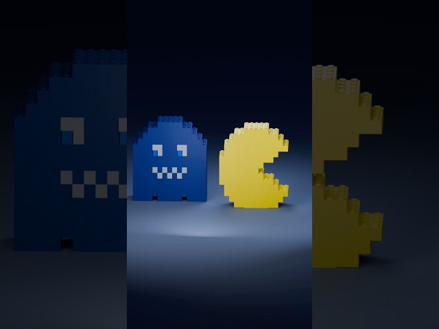 PAC-MAN Comes to Life in LEGO! 🟡👻