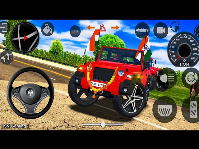 Modified Mahindra Thar Car Games: Indian Cars (Gadi Wala Game) - Car Games Android Gameplay 2026