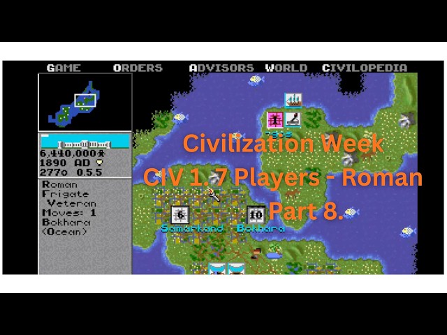 Playing Civilization 1 as Roman - Part 8.