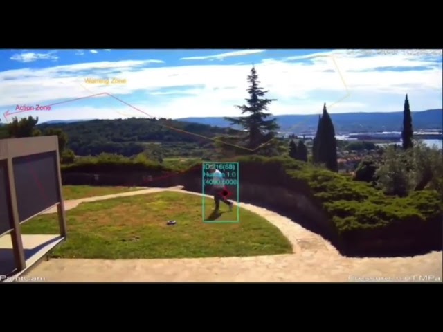 PaintCam EVE POV: Active Security System in Action (Detection & Response)