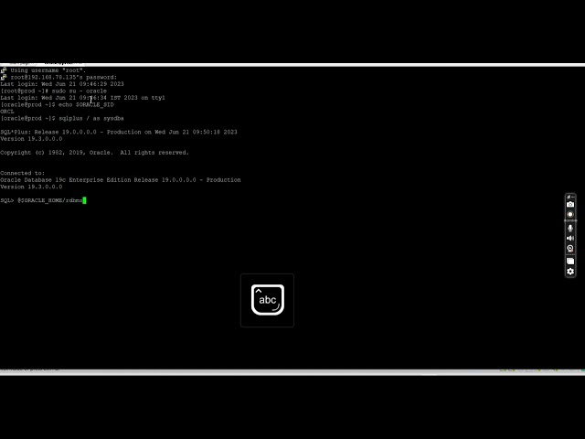 How to generate awr report