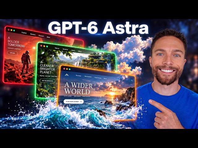 How To Create Cinematic Websites Using GPT-6 Astra
