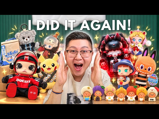 I Bought Another RANDOM POP MART Haul... Plus an Indonesia-Exclusive Pokémon?! 🇮🇩