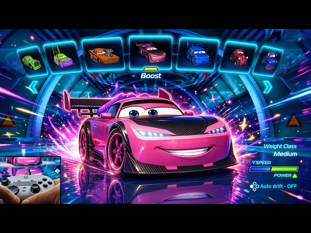 TUNER STREET SQUAD! Boost x DJ | Cars 2: The Video Game (Xbox)