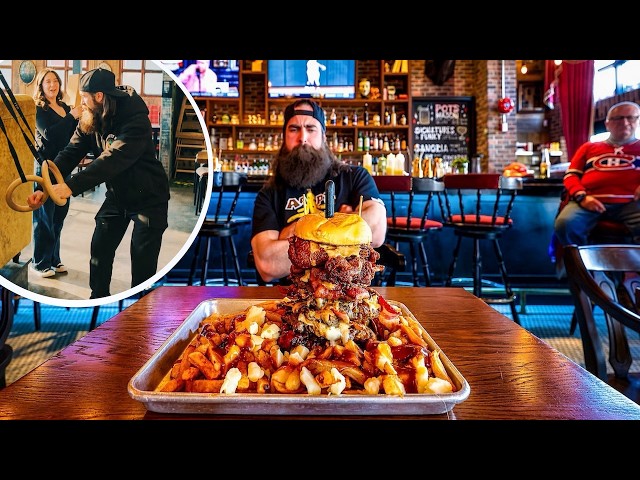 PROBABLY THE WEIRDEST FOOD CHALLENGE IN CANADA | BeardMeatsFood