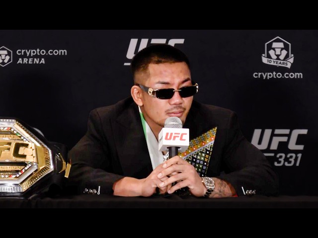 Joshua Van Post-Fight Press Conference | Crypto.com UFC 331