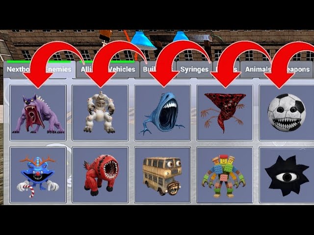 ALL CHARACTER AVAILABLE | NEW UPDATE VERSION |NEXTBOT AND SANDBOX | ALL VIDEOS
