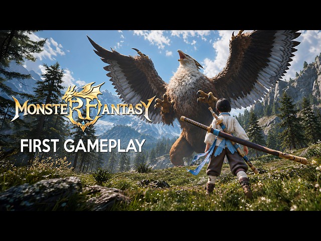 MONSTER FANTASY First Alpha Gameplay Demo | New OPEN WORLD RPG like Pokemon and Monster Hunter