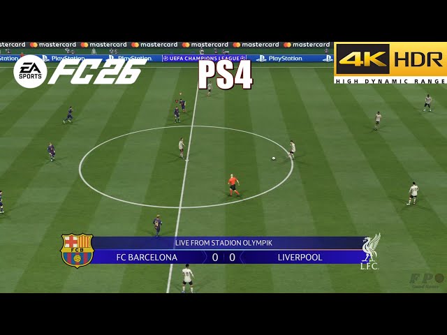 Геймплей EA Sport FC 26 для PS4