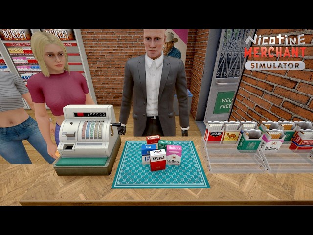 Nicotine Merchant Simulator Demo| No Commentary