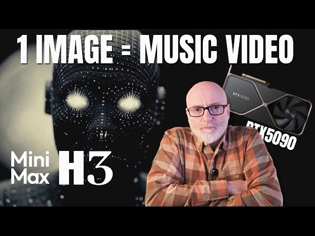 I Made a Whole AI Music Video From 1 Image — Locally on MiniMax H3