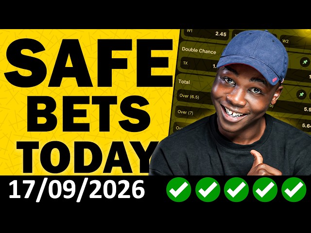 FOOTBALL PREDICTIONS TODAY 17/09/2026 SOCCER PREDICTIONS TODAY | BETTING TIPS, #footballpredictions