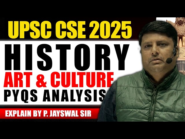UPSC CSE Prelims 2025 Art & Culture Questions | History PYQs Analysis