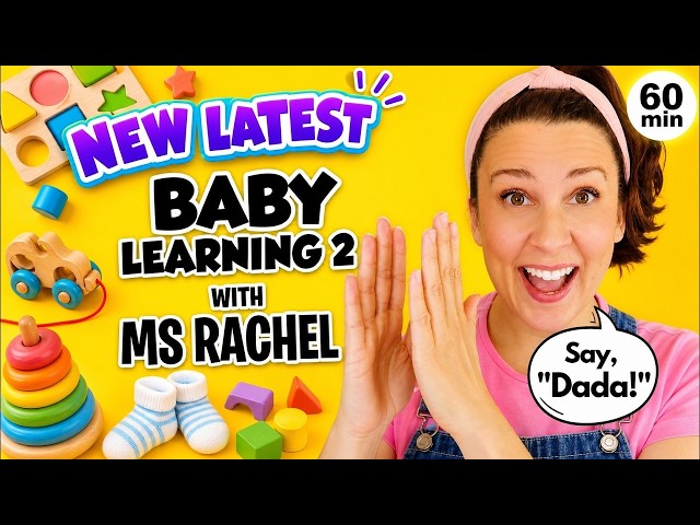 Baby Learning with Ms Rachel - Baby Songs, Speech, Sign Language for Babies - Baby Videos
