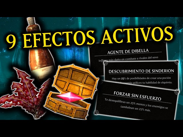 9 EFECTOS ACTIVOS OCULTOS EN SKYRIM
