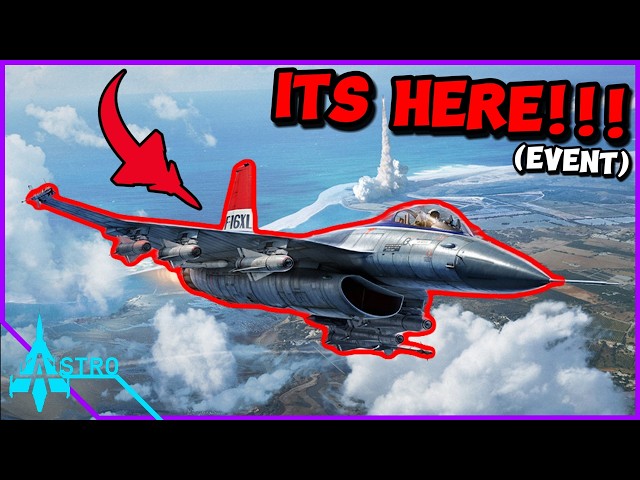 The F-16XL Is Coming To War Thunder... As An EVENT Jet - What You Need To Know