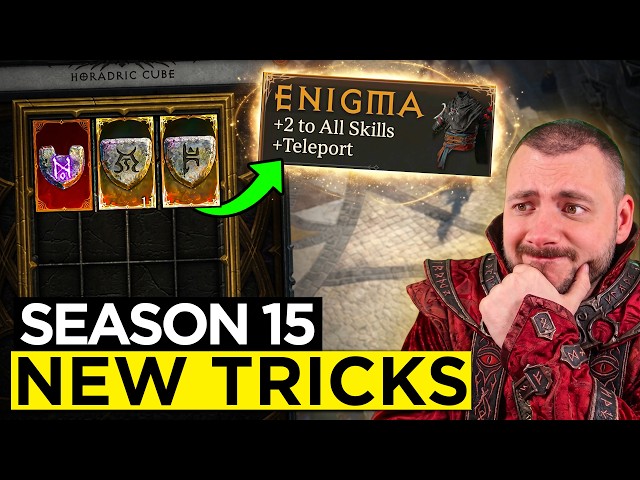Diablo 4 Season 15 - 8 Hidden Horadric Cube Tricks You Missed