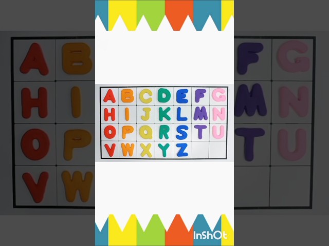 Learn Colors and ABC with Surprise Foam alphabet | Preschool Toddler Learning Video