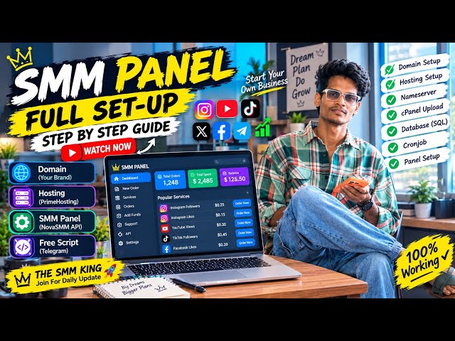 How to Create Your Own SMM Panel in 2026 | Complete Step-by-Step Guide