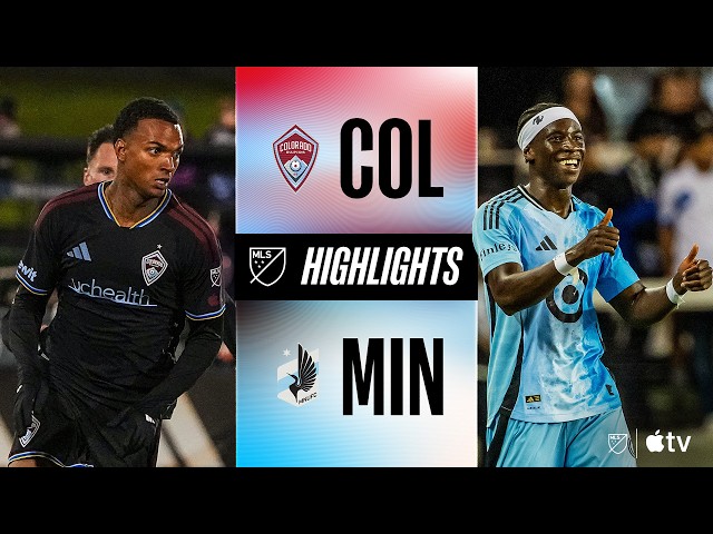 Colorado Rapids vs. Minnesota United | Full Match Highlights | RED CARD DRAMA!