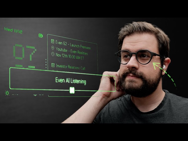 Even G2 Smart Glasses - This is True Augmented Reality!