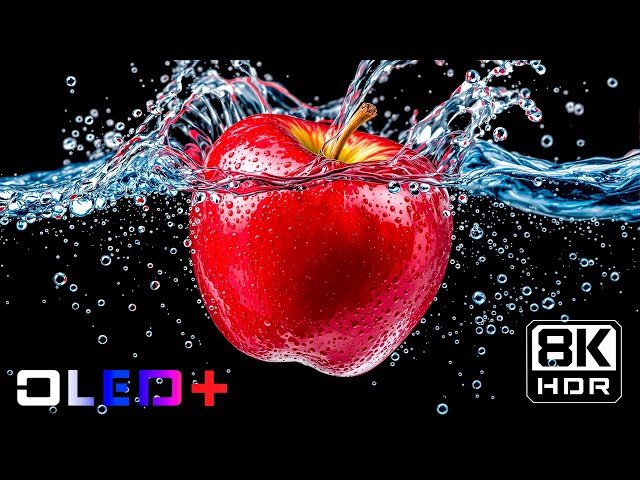 BEST OLED TEST - The Deluxe Fruit in 8K HDR | Dolby Vision™