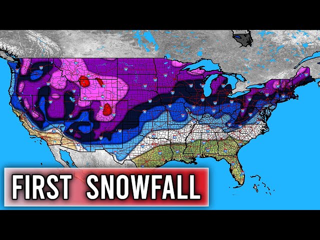 When To Expect Your First Snowfall