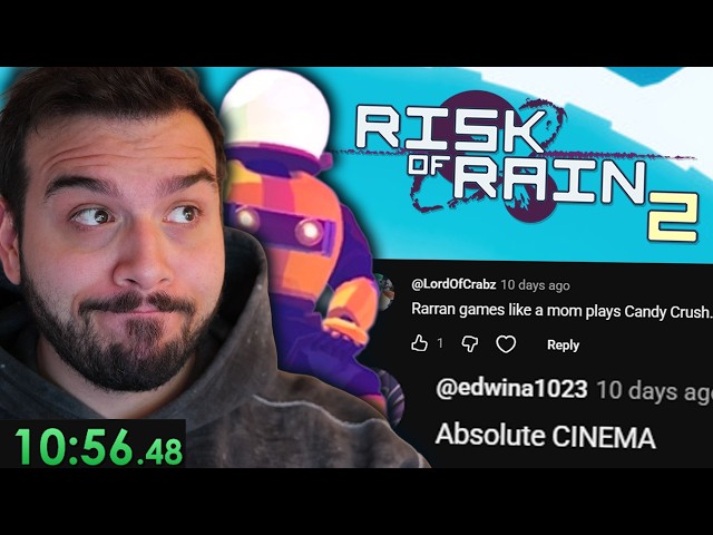 I Tried To Speedrun Risk of Rain BUT I have never played it