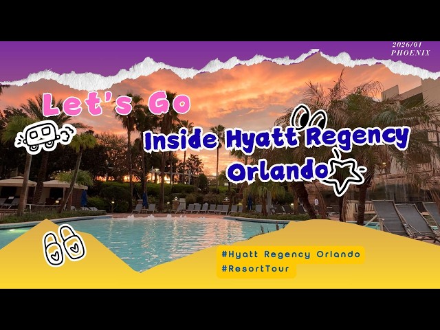 Inside Hyatt Regency Orlando | Our Family Stay & Resort Tour