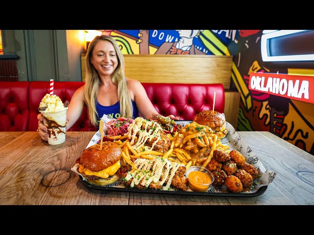 I Tried The "Phat Boy" Burger Challenge | 6lbs of Food, Only 30 Minutes!!