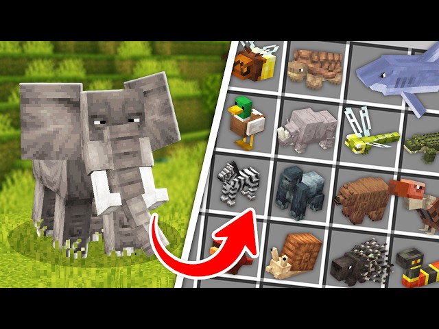 I Collected EVERY REAL Animal in Minecraft!