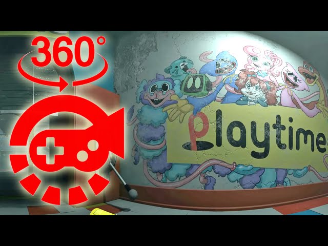 360° Video - Poppy Playtime, Part 1 - Go to Game Station