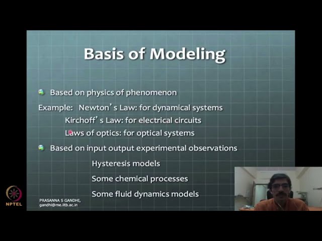 Lec 23: Mathematical Modelling: Overview and Context #CH27SP #swayamprabha