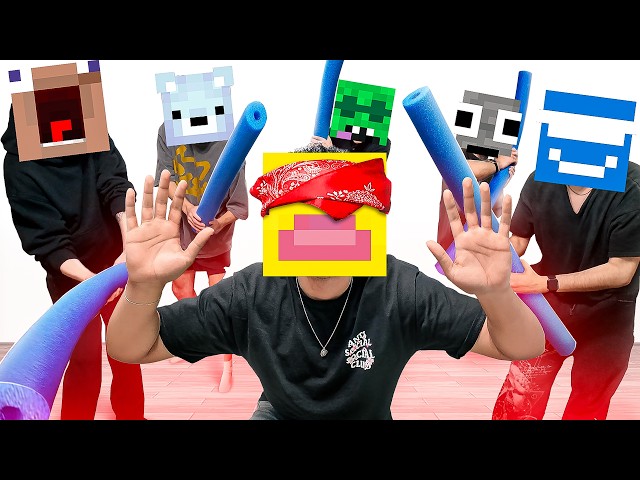 Goofy Gang Plays BLINDFOLD CHALLENGE