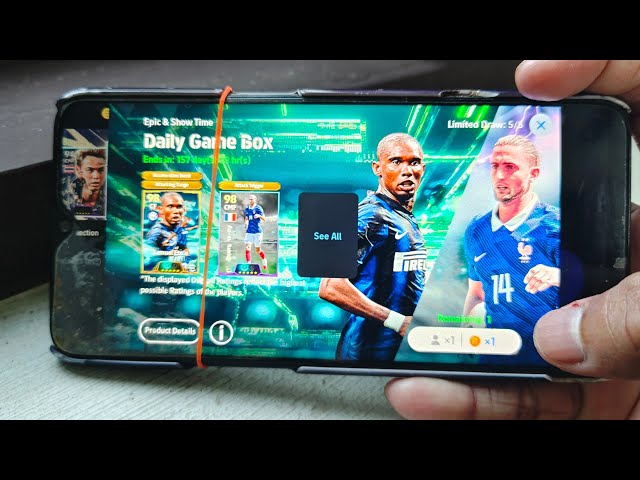 3 FREE TRY EPIC ETO'O DAILY GAME PACK OPENING 😮🔥 CAN WE GET ETO'O EPIC DAILY GAME #shorts