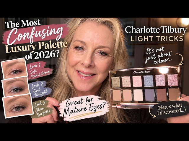 Charlotte Tilbury Light Tricks on 50+ Eyes - The Most Confusing Luxury Palette of 2026?